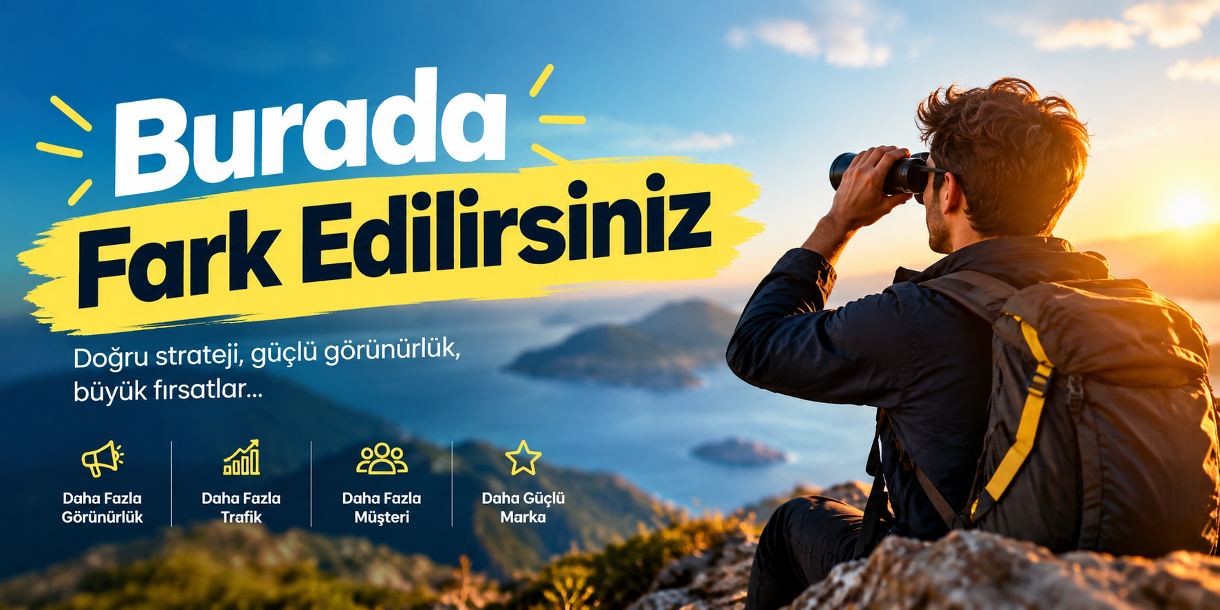 Burada fark edilirsiniz